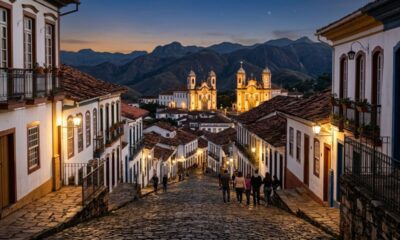 Com 400 quilos de ouro em uma igreja, essa cidade brasileira mantém 300 anos de história preservados e visitá-la é como uma viagem no tempo