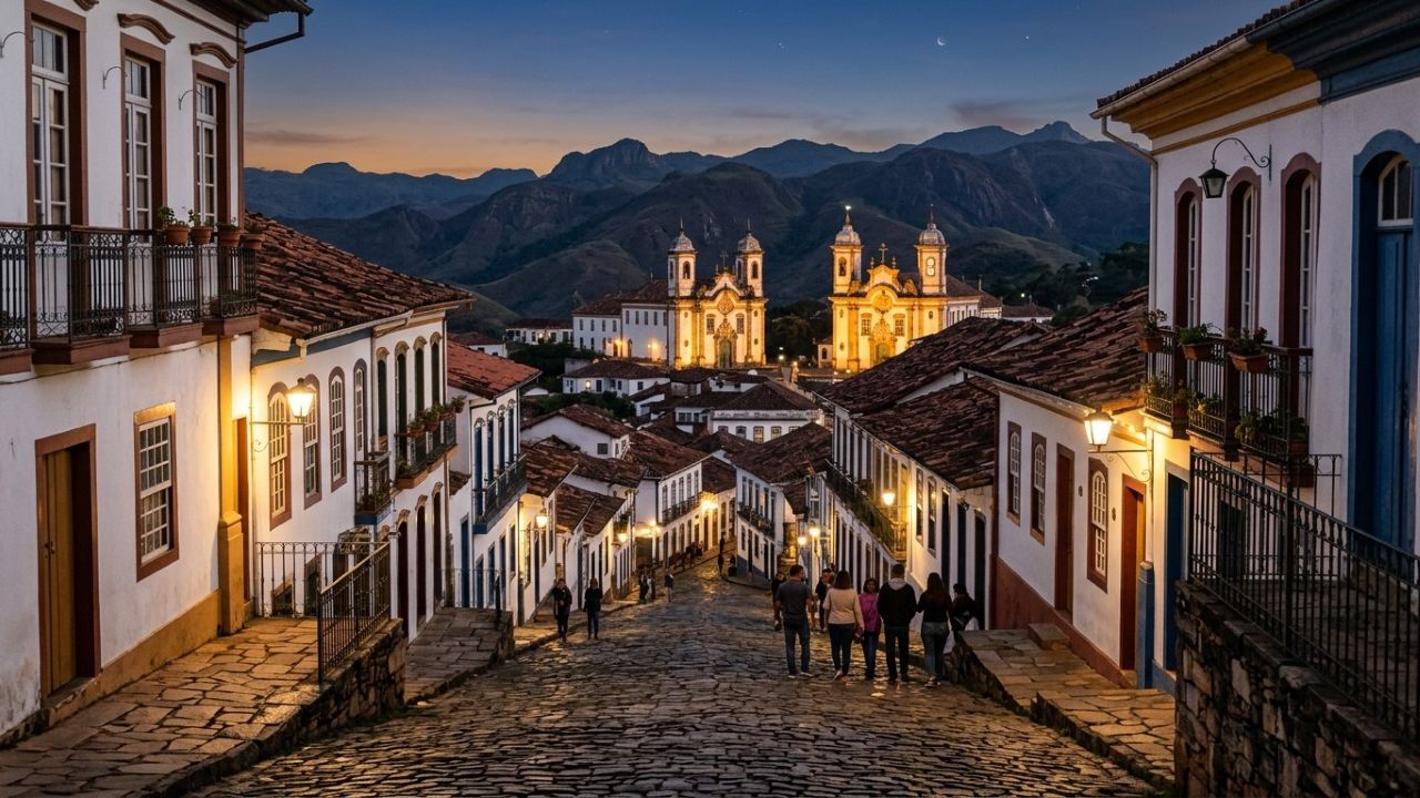 Com 400 quilos de ouro em uma igreja, essa cidade brasileira mantém 300 anos de história preservados e visitá-la é como uma viagem no tempo