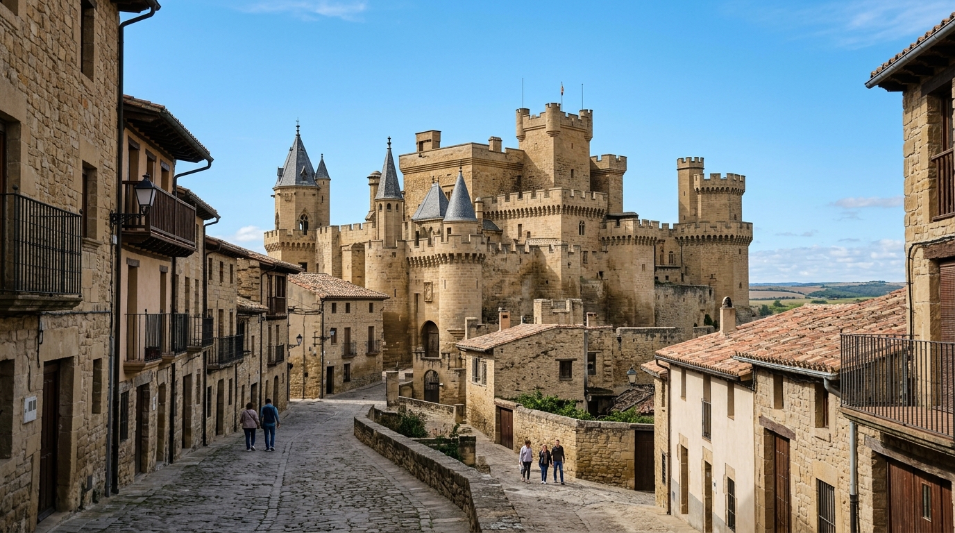 A vila perfeita para explorar a pé, com ruas preservadas, vinhos renomados e um majestoso palácio do século XIV