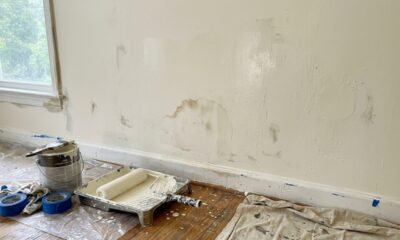 Erros simples na pintura da parede podem causar manchas, marcas e acabamento irregular
