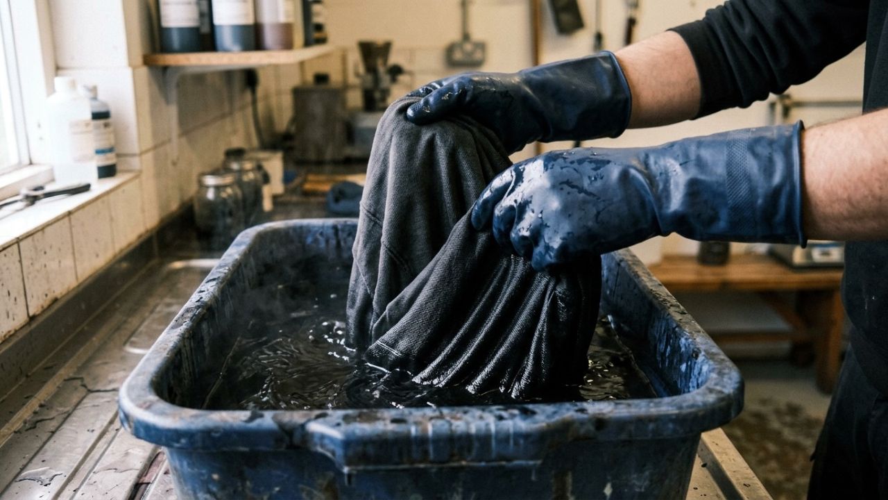 Como recuperar a cor de uma peça de roupa manchada por água sanitária usando um truque simples