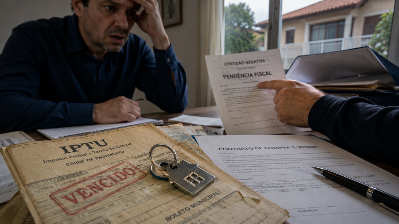 Uma dívida pequena de IPTU pode virar dor de cabeça enorme na venda ou herança do imóvel