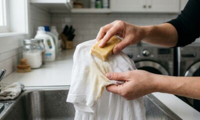 Não jogue fora a roupa amarelada de suor: quatro soluções caseiras e baratas que ajudam a salvar a peça em apenas 30 minutos