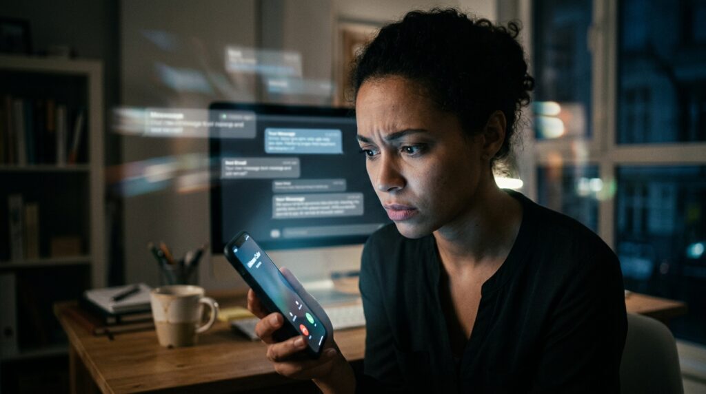 Segundo a psicologia, pessoas que evitam ligações telefônicas costumam se sentir pressionadas ao precisar responder imediatamente