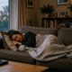 Dormir no sofá pode revelar algo emocional que muita gente ignora depois de um dia pesado