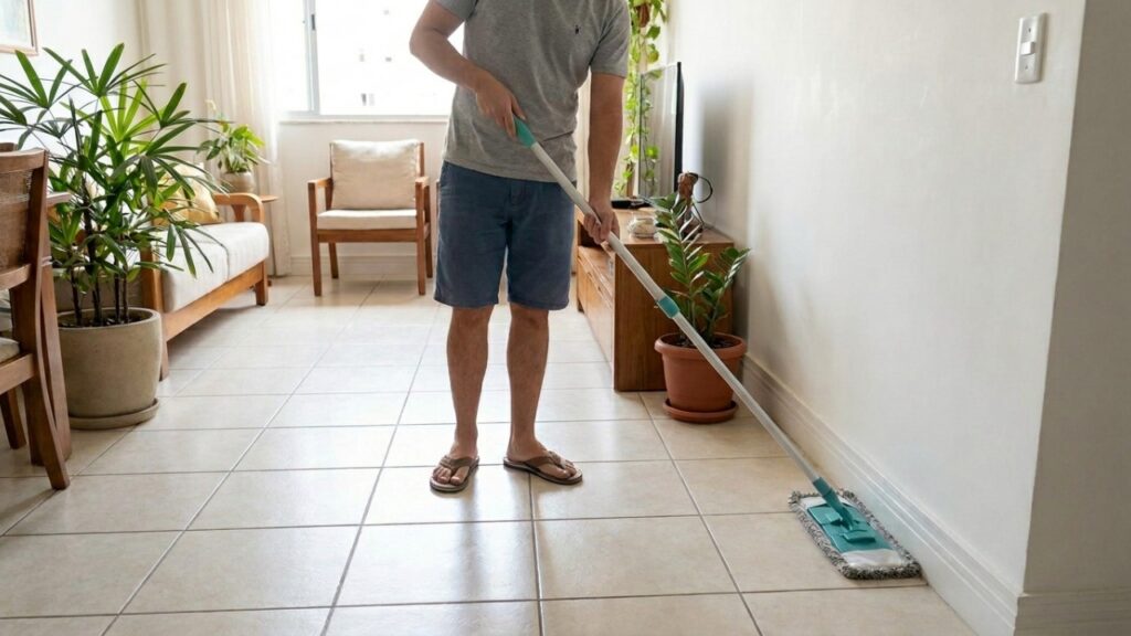 Seus joelhos vão agradecer: como limpar os rodapés sem ajoelhar, agachar ou precisar curvar as costas