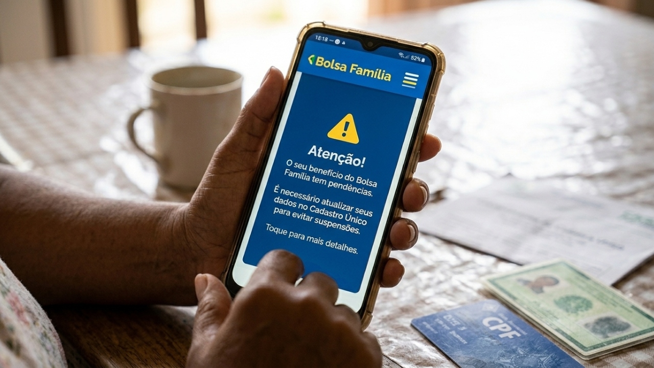 Bolsa Família bloqueado por cadastro unipessoal: o erro comum que pode atrasar seu pagamento