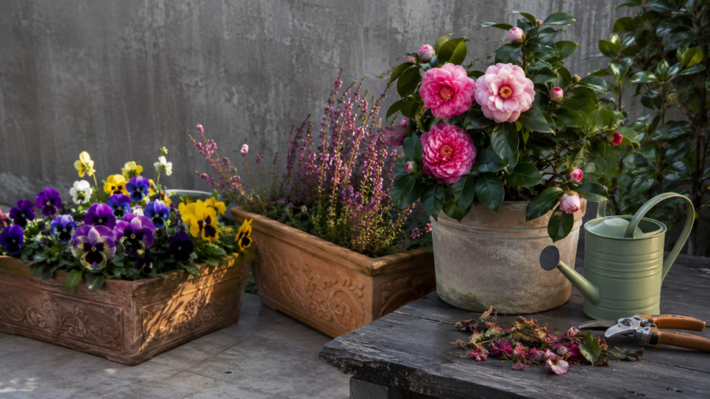 5 plantas resistentes ao frio que deixam a casa cheia de cor mesmo nos dias mais cinzentos do inverno