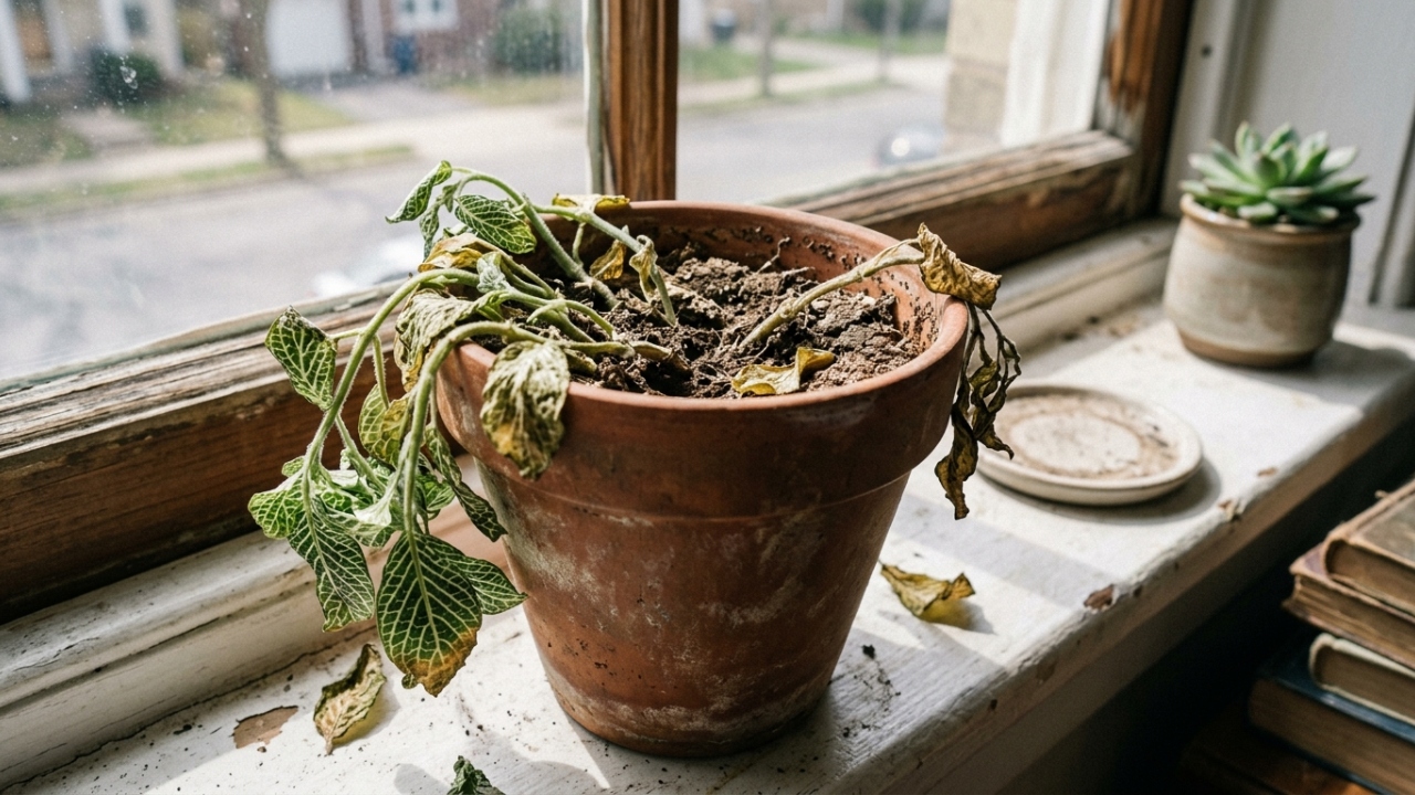 O erro que está matando suas plantas sem você perceber