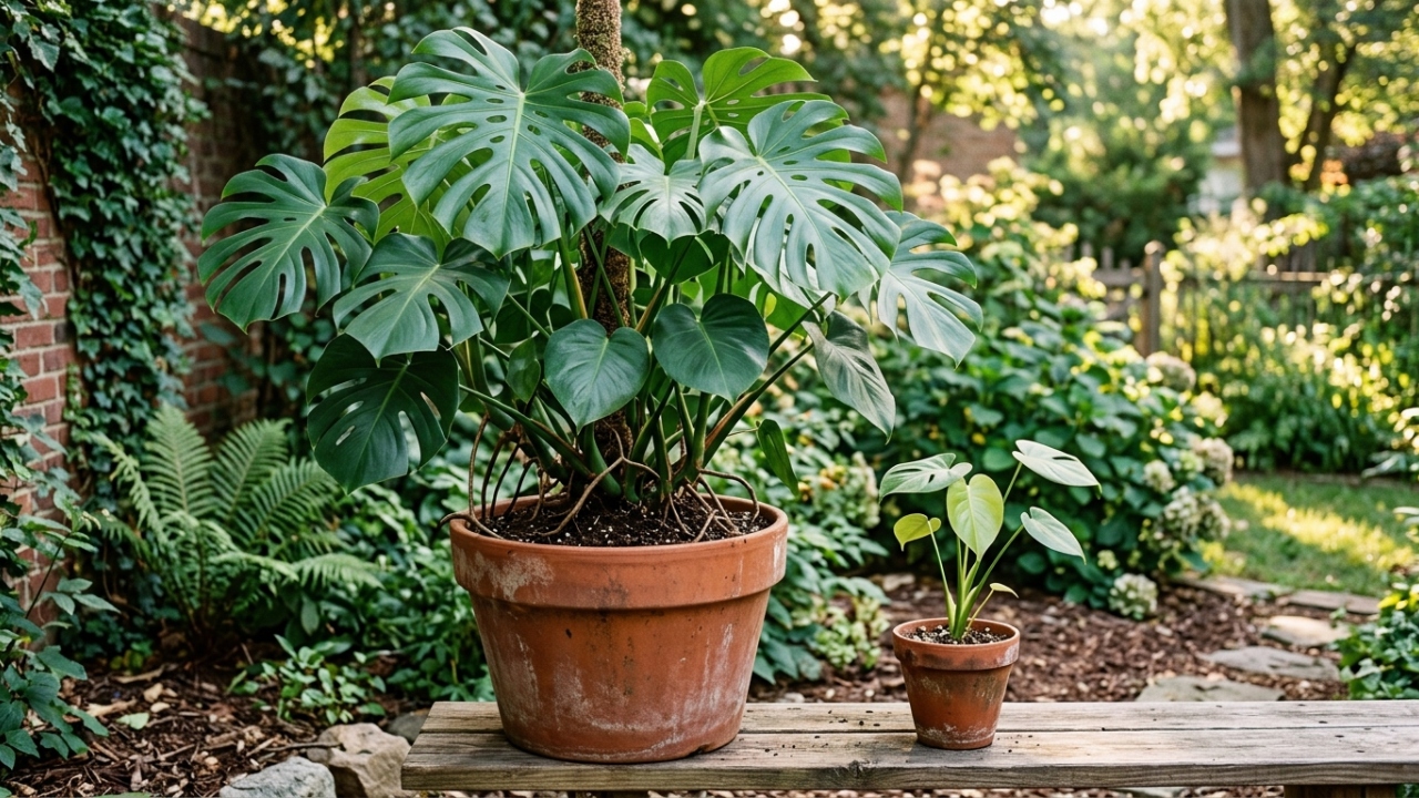 O tamanho do vaso pode decidir se a planta cresce com força ou fica estagnada mesmo recebendo água e cuidados