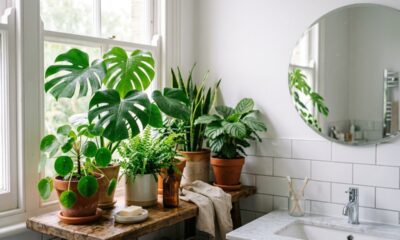 4 plantas lindas que adoram a umidade do banheiro e crescem na sombra