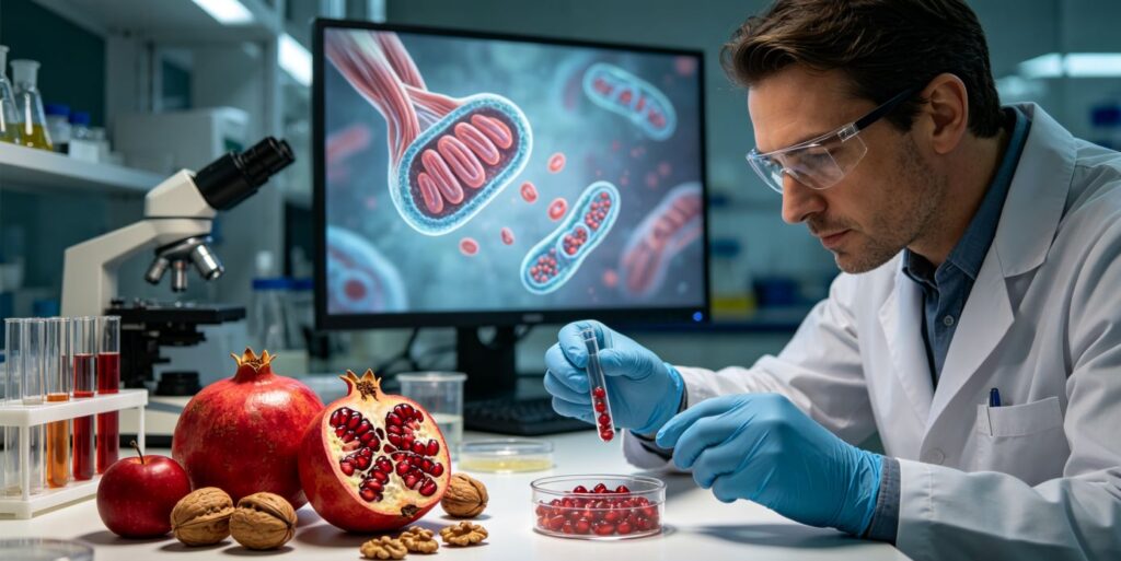 A urolitina A liga a microbiota intestinal à saúde das mitocôndrias