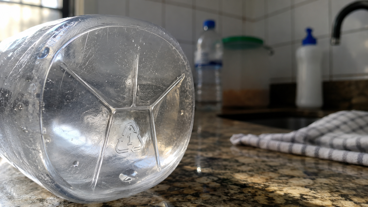 O que significa o número no fundo das embalagens plásticas e por que ele merece atenção