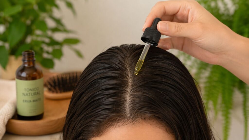 Cabelo longo e forte com esse shampoo caseiro de erva-mate e babosa