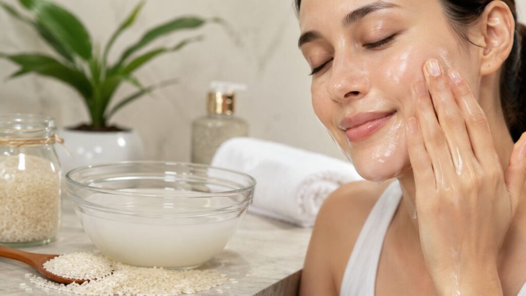 Mistura caseira com creme de arroz promete clarear manchas na pele