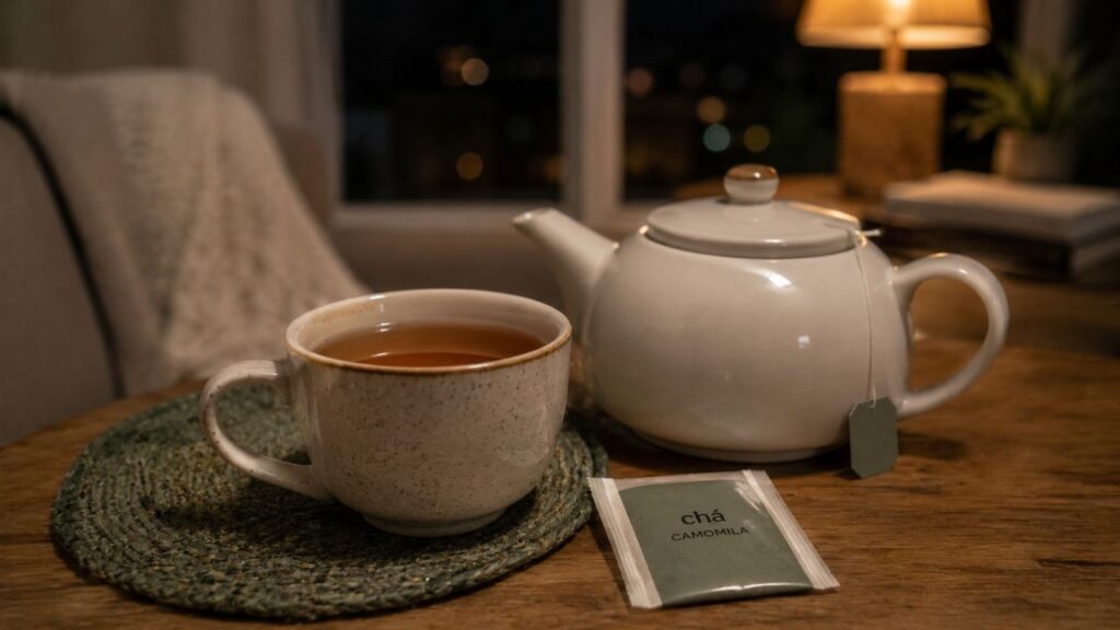 Chá antes de dormir: 5 opções que ajudam a criar uma rotina mais relaxante