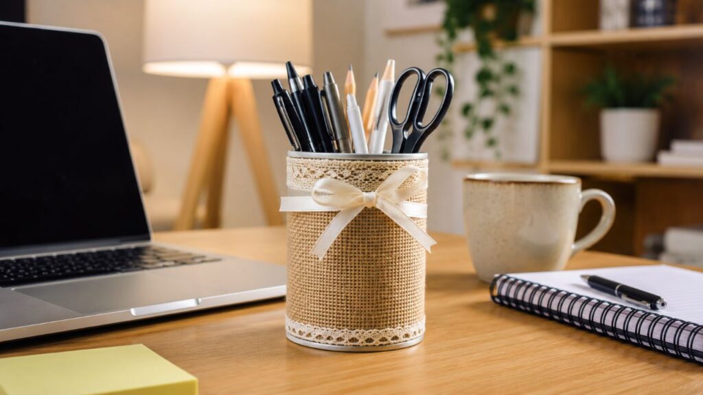 Como transformar latas vazias em decoração linda e útil para sua casa