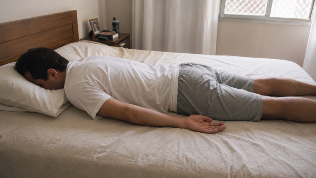 Qual posição é melhor para dormir: de barriga para cima, de lado ou de bruços