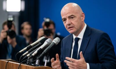 Presidente da Fifa lamenta caso de árbitro da Somália e faz apelo por união antes da Copa do Mundo