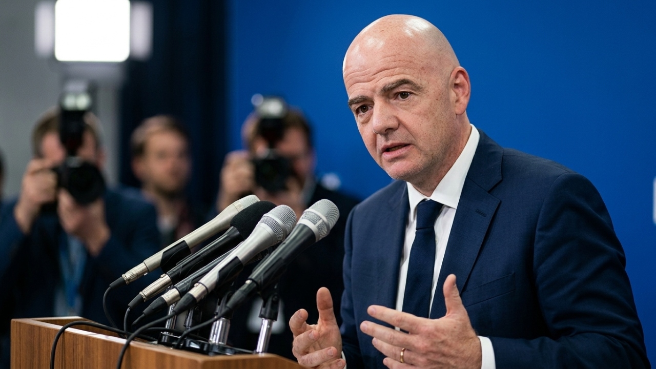 Presidente da Fifa lamenta caso de árbitro da Somália e faz apelo por união antes da Copa do Mundo
