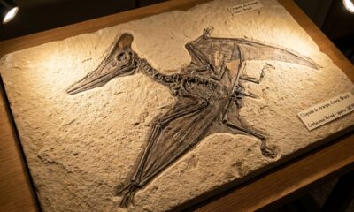 Fóssil de pterossauro encontrado no Brasil revela segredos de 113 milhões de anos e revoluciona estudo da fossilização