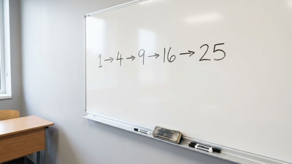 Só os mais atentos acertam o número que falta em 1, 4, 9, 16, ___ parece fácil, mas o próximo número faz muita gente hesitar