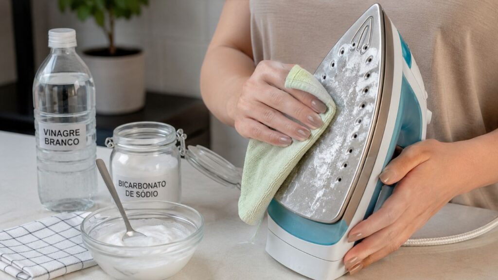 Sem água sanitária nem sabão como limpar manchas de ferro em 10 minutos com 3 ingredientes de cozinha