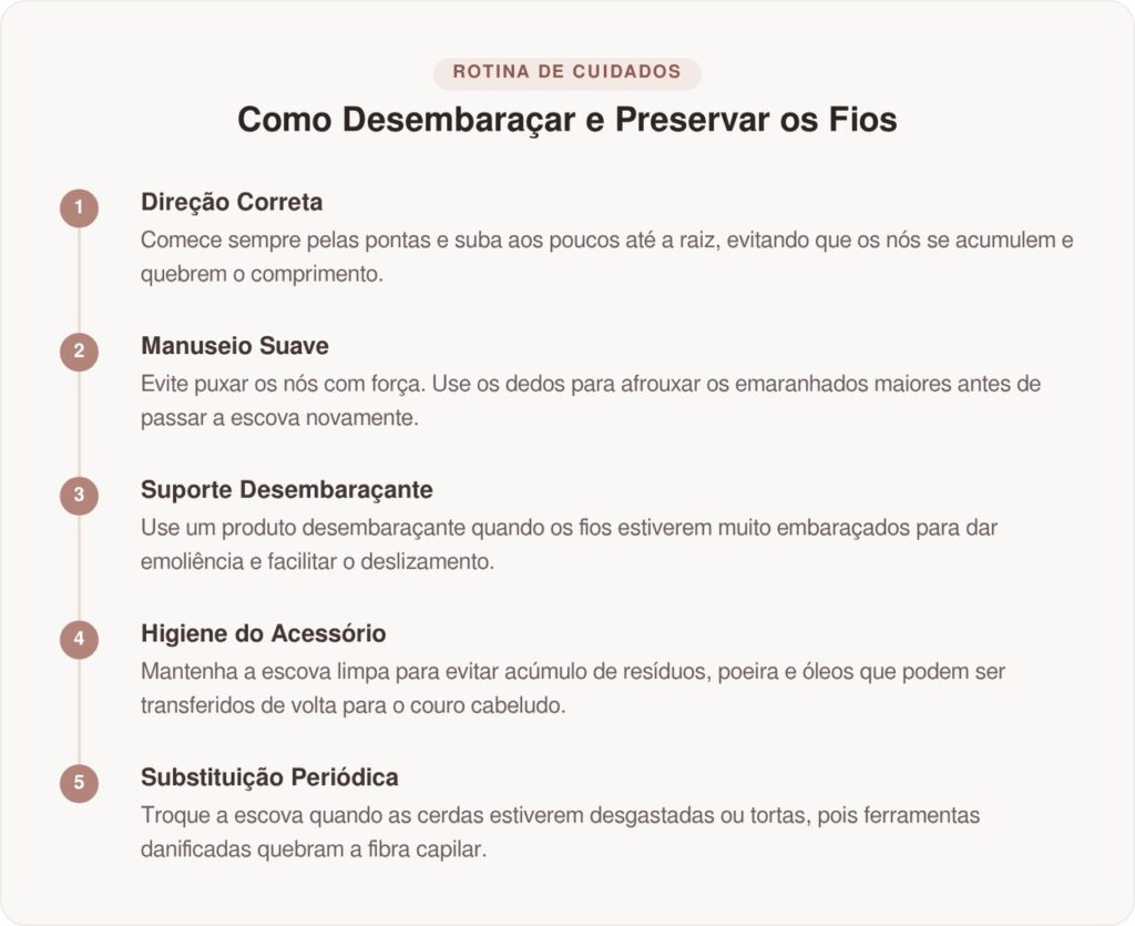 Cabelos quebradiços e sempre sem brilho Muitas vezes, a culpa é da escova veja como escolher a escova perfeita para cada tipo de cabelo