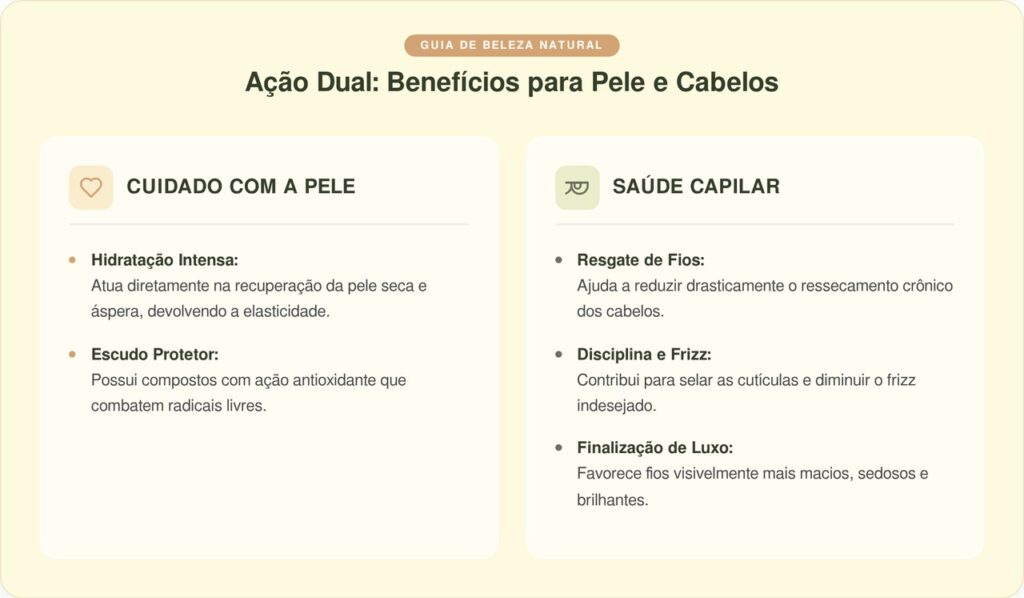Óleo de coco para o rosto e cabelo: para que serve e como usar