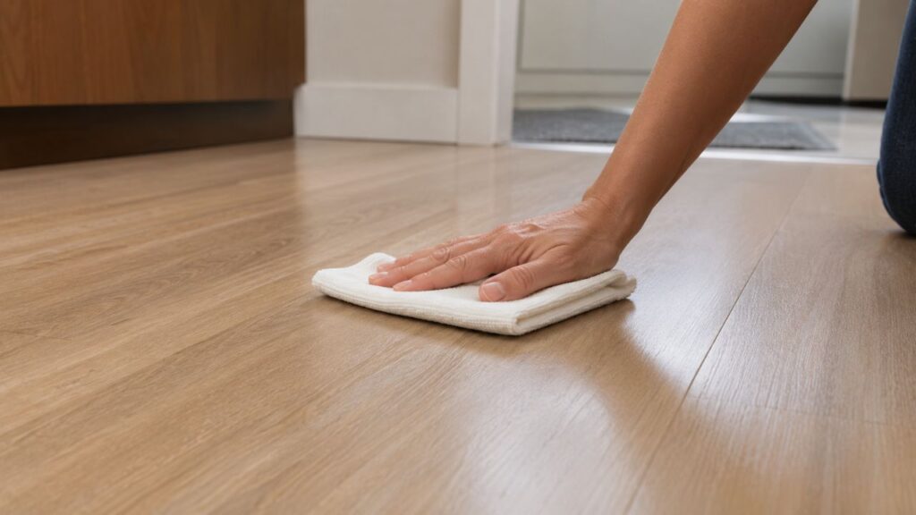 Qual tipo de piso é mais fácil de limpar: porcelanato, madeira ou vinil?