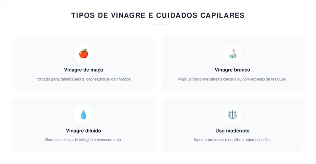 Vinagre para o cabelo: 4 truques recomendados por dermatologistas e cabeleireiros que não danificam o couro cabeludo