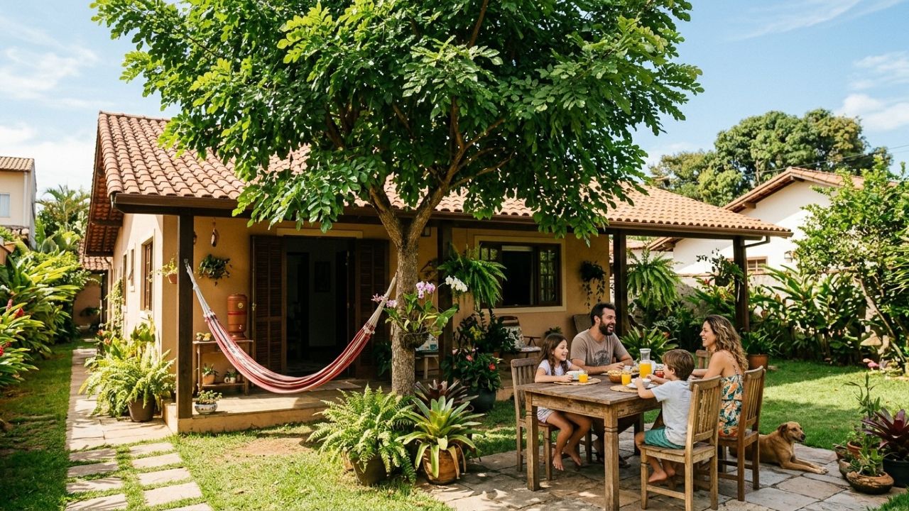 As 3 árvores que crescem rápido ajudam a fazer sombra e reduzir o calor ao redor da casa