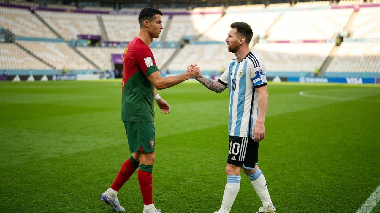 Cristiano Ronaldo anima fãs ao comentar possível duelo contra Messi na Copa do Mundo: “Seria top”