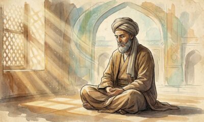 Reflexão de Rumi, poeta e teólogo sufi persa: “As despedidas existem apenas para quem ama com os olhos.” Um pensamento sobre os laços que nem a distância consegue romper