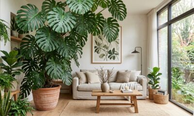 Como criar uma floresta particular na sala de estar sem gastar uma fortuna com decoração