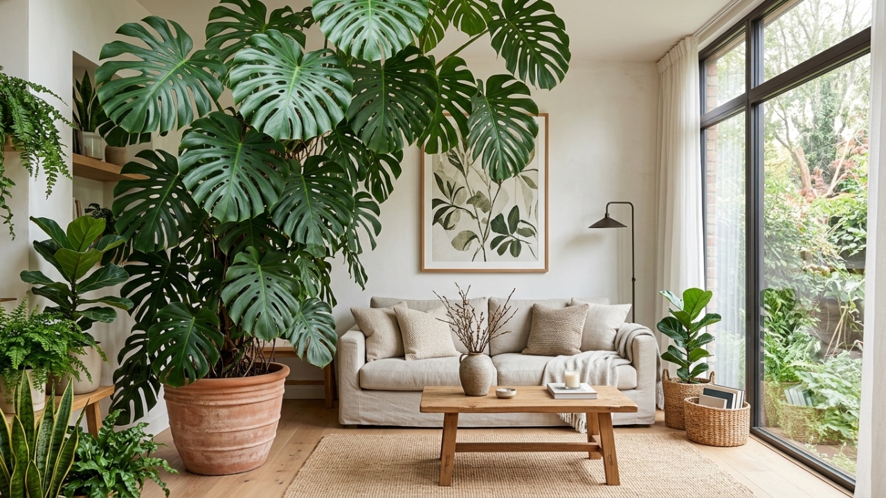 Como criar uma floresta particular na sala de estar sem gastar uma fortuna com decoração