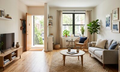 Adeus aos sofás gigantes: 5 ideias modernas para deixar sua sala pequena mais confortável em 2026