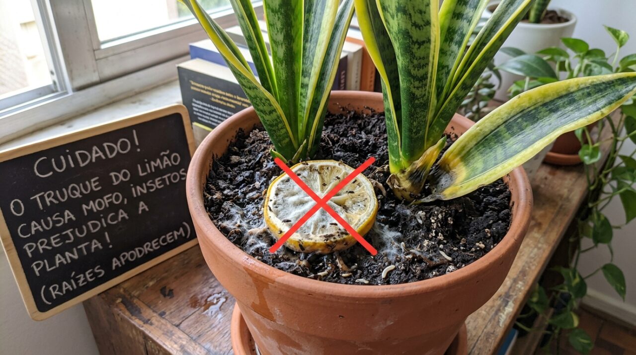 Qual a finalidade de colocar uma fatia de limão no vaso da sua sansevieria e por que tantas pessoas fazem isso