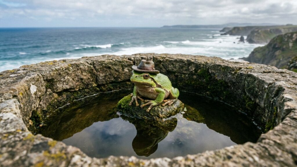 Provérbio japonês do dia: "Um sapo do poço não sabe nada do grande oceano." Uma reflexão sobre os limites da nossa visão