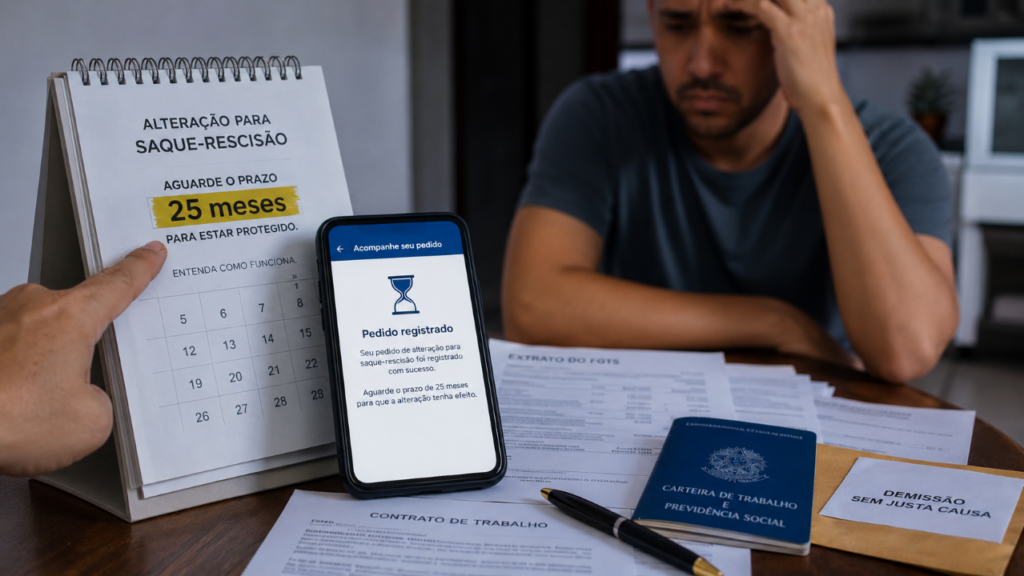 Voltar para o saque-rescisão parece simples, mas esse prazo escondido pode te pegar desprevenido