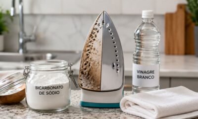 Sem água sanitária nem sabão como limpar manchas de ferro em 10 minutos com 3 ingredientes de cozinha