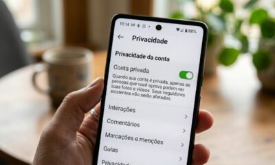 Esta função ativa um controle de privacidade no Instagram para escolher quem vê suas publicações