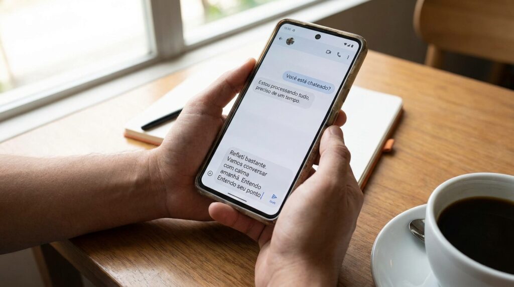 A psicologia diz que pessoas que preferem escrever no WhatsApp do que enviar áudios buscam um controle melhor das emoções