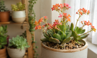 As 6 suculentas com flores que jardineiros mais indicam para transformar a casa sem exigir muito cuidado