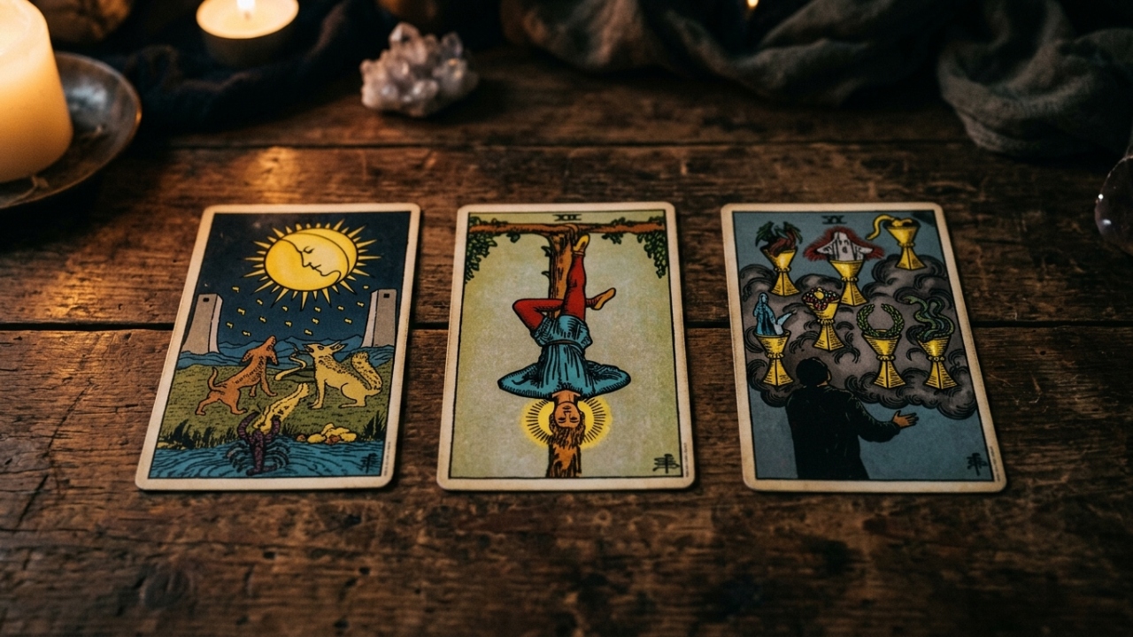 3 cartas do tarot que pedem cautela antes de decisões importantes e mudanças de rumo