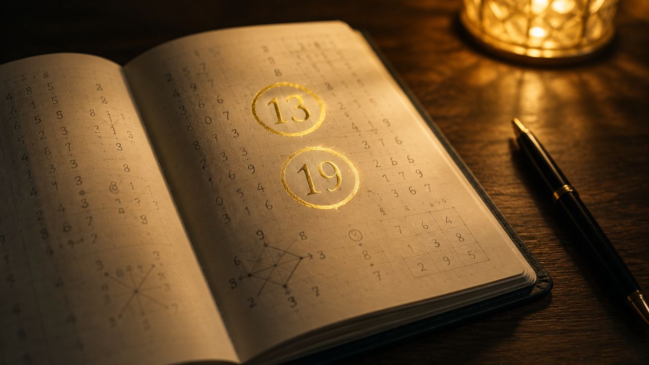 Se você anda vendo os números 13 e 19, o universo pode estar trazendo um alerta importante agora