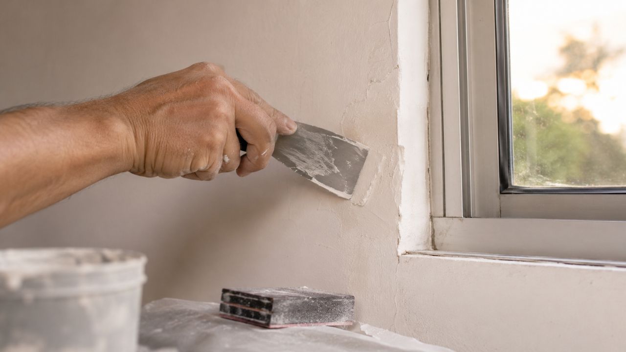 Como fazer acabamento em volta da janela e deixar a parede mais bonita depois da instalação pronta