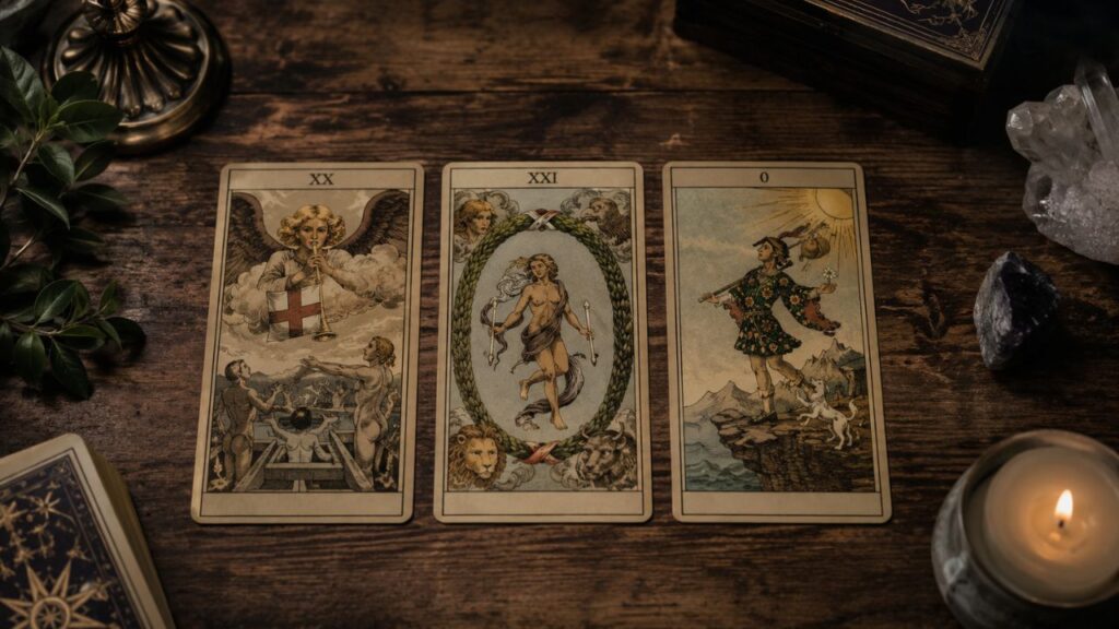 Cartas do tarot que indicam fim de ciclo e recomeço com mudanças importantes na vida