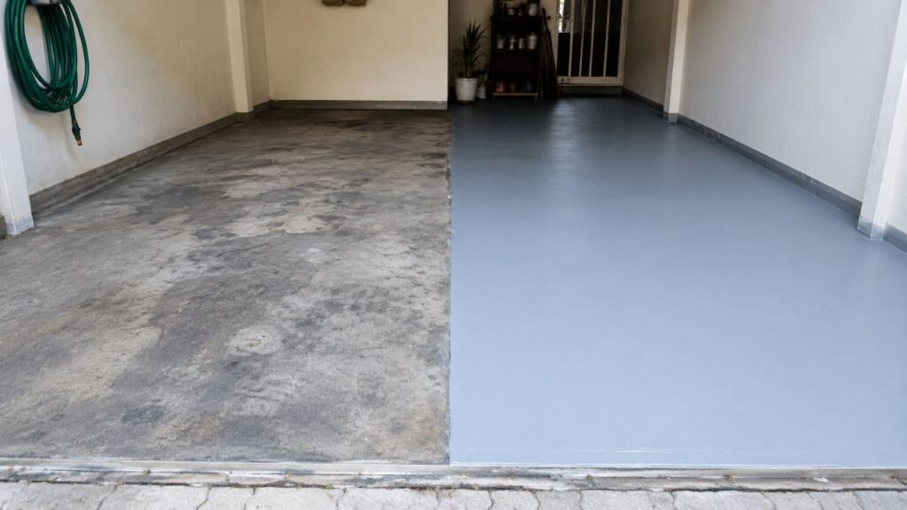 Como pintar piso de cimento e renovar garagem, quintal ou varanda sem trocar o revestimento