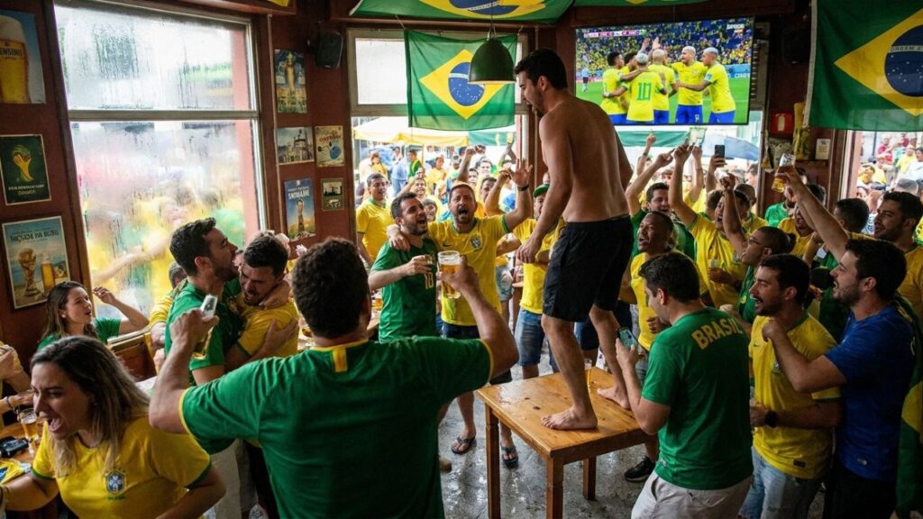 A psicologia afirma que quem grita muito durante a Copa não está apenas exagerando, mas liberando tensão acumulada
